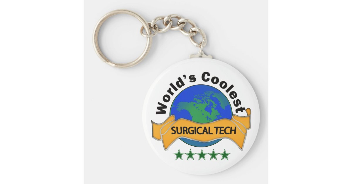 World's Coolest Surgical Tech Keychain | Zazzle