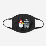 World's Coolest Trumpet Black Cotton Face Mask