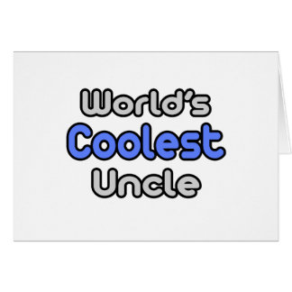 World's Coolest Uncle Cards