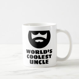 World&#39;s Coolest Uncle funny coffee mug gift