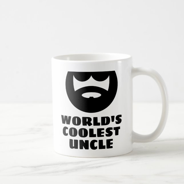 World's Coolest Uncle funny coffee mug gift (Right)