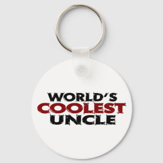 Worlds Coolest Uncle Keychain