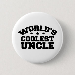 World's coolest Uncle Pinback Button
