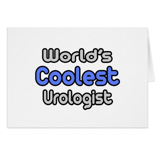 World's Coolest Urologist Cards (Front Horizontal)