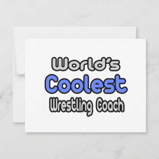World's Coolest Wrestling Coach