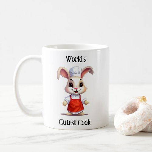 Worlds Cutest Cook Rabbit Mug