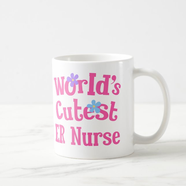 Worlds Cutest Er Nurse Coffee Mug (Right)