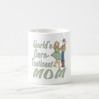 World's Darn Tootinest Mom fun coffee mug