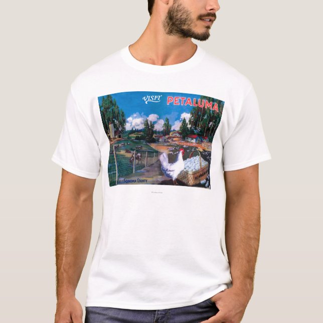 World's Egg Basket Poster T-Shirt (Front)