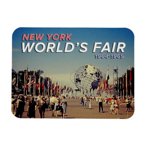 Worlds Fair 1964 Magnet
