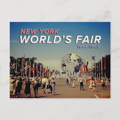 Worlds Fair 1964 Postcard