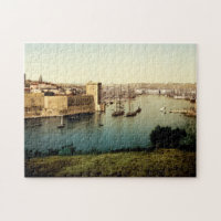 World's Fair, Eiffel Tower, Trocadero Paris France Jigsaw Puzzle