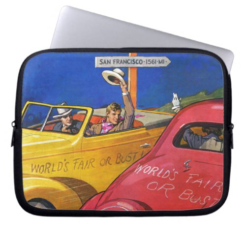 Worlds Fair or Bust Laptop Sleeve