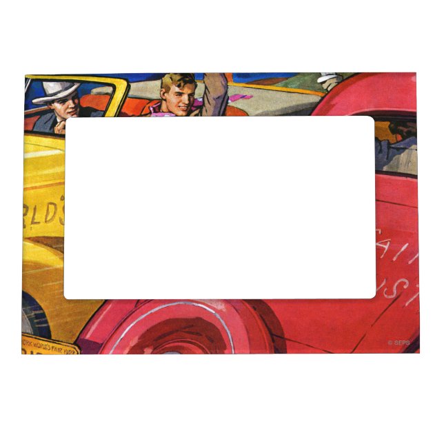 World's Fair or Bust Magnetic Photo Frame (Front)