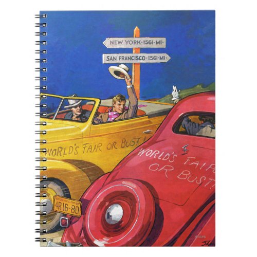 Worlds Fair or Bust Notebook