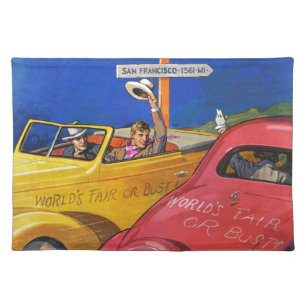 World's Fair or Bust Placemat