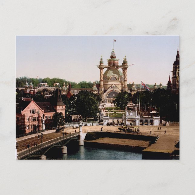 World's Fair Stockholm Sweden Postcard (Front)