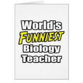 World's Funniest Biology Teacher (Front)