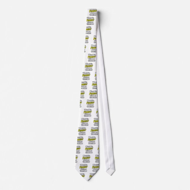 World's Funniest History Teacher Tie (Front)
