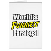World's Funniest Paralegal (Front)