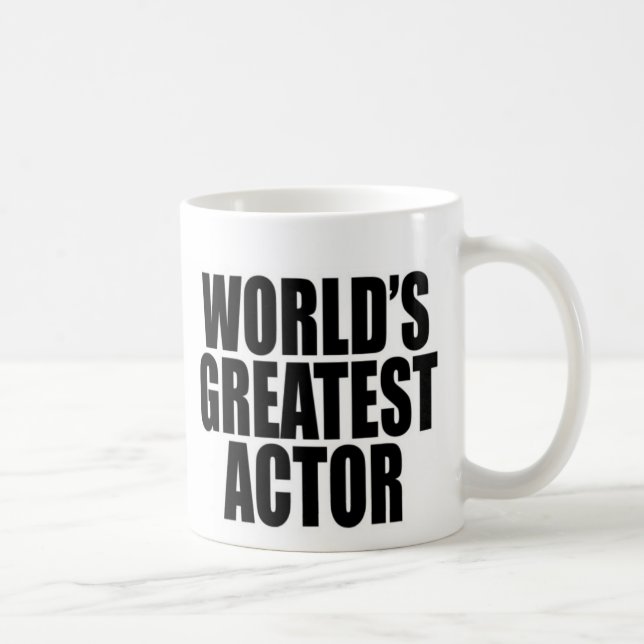 World's Greatest  Actor Coffee Mug (Right)