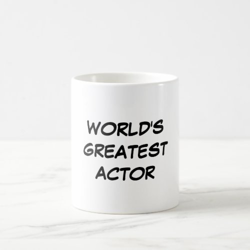 Worlds Greatest Actor Mug