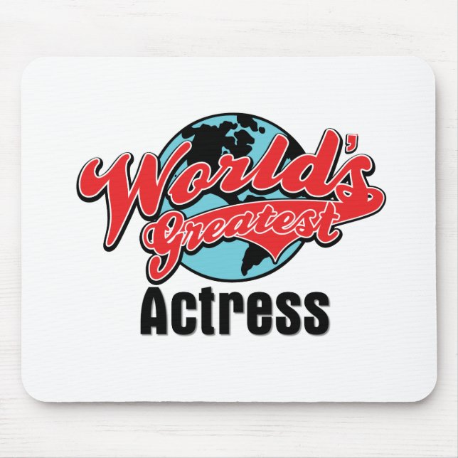 Worlds Greatest Actress Mouse Pad (Front)