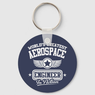 World's Greatest Aerospace Engineer Keychain