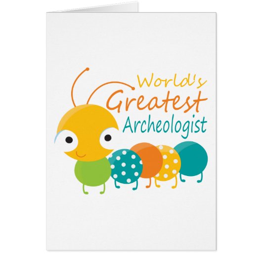 World's Greatest Archaeologist Cards (Front)