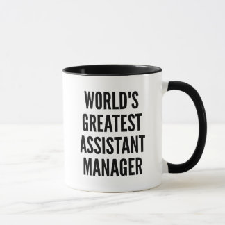 Worlds Greatest Assistant Manager Mug
