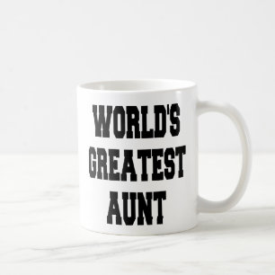Worlds Greatest Aunt Coffee Mug