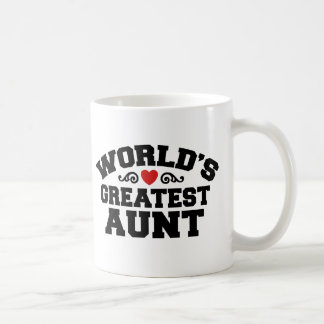 World's Greatest Aunt Coffee Mug