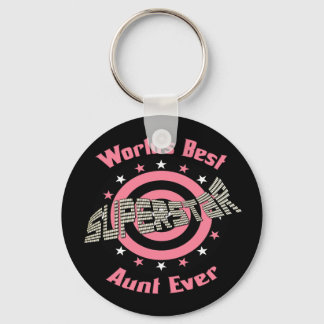 World's Greatest Aunt Keychain
