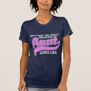 World's Greatest Aunt T-Shirt
