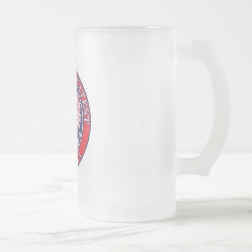 Worlds Greatest Babcia Frosted Glass Beer Mug