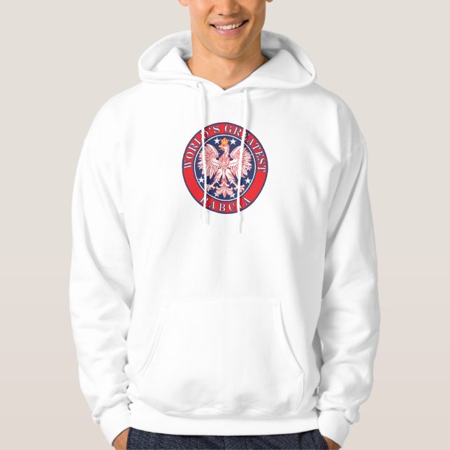 World's Greatest Babcia Hoodie (Front)
