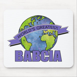 World's Greatest Babcia Mouse Pad