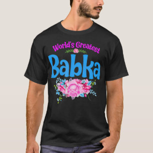 World's Greatest Babka Polish Grandma T-Shirt