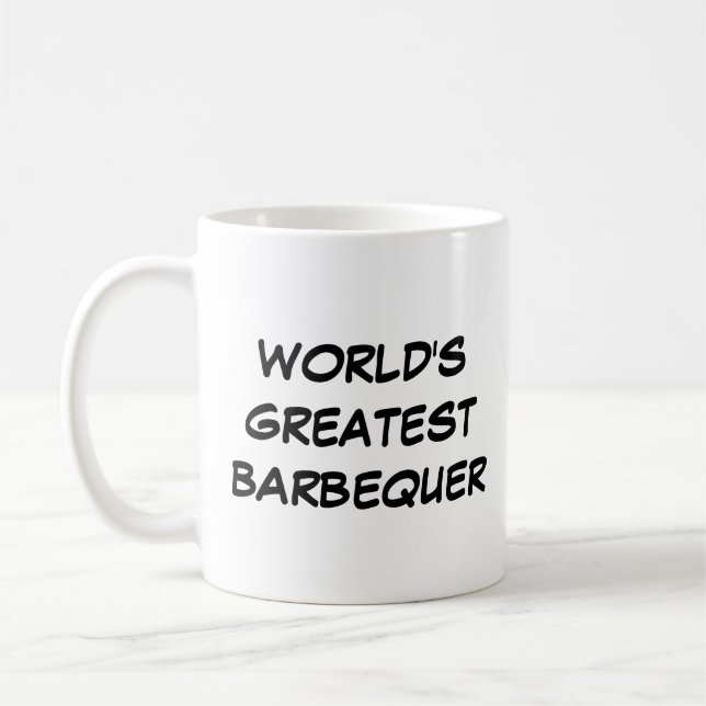 "World's Greatest Barbequer" Mug (Left)