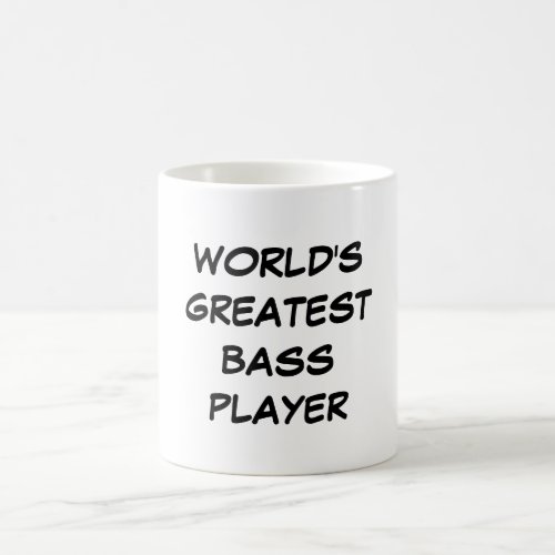 Worlds Greatest Bass Player Mug