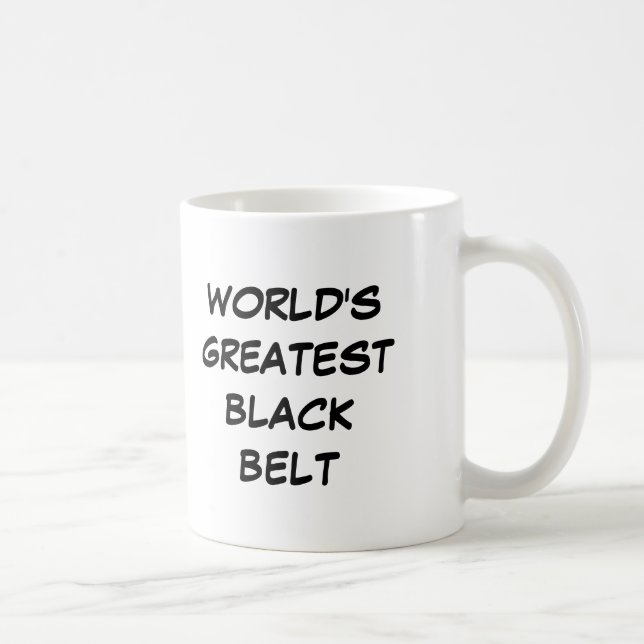 "World's Greatest Black Belt" Mug (Right)