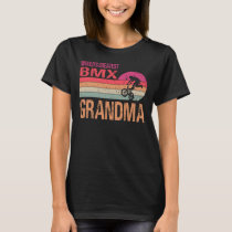 World's Greatest Bmx Grandma Vintage Father's Day  T-Shirt