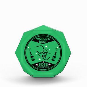 World's Greatest Boss Acrylic Award