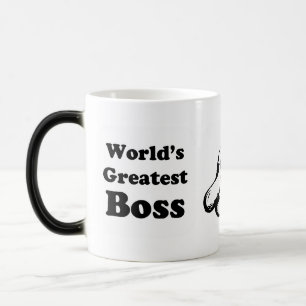World's Greatest Boss (at Nosy Snooping) Color Morph Mug