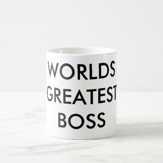 WORLDS GREATEST BOSS COFFEE MUG