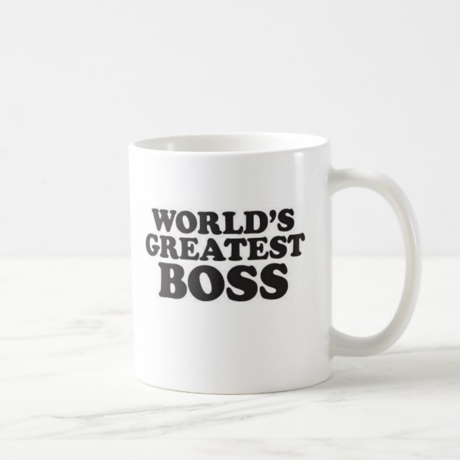 World's Greatest Boss Coffee Mug (Right)