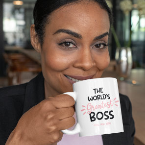 World's Greatest Boss Coffee Mug World's Greatest Boss Coffee Mug