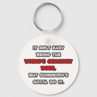 World's Greatest Boss Joke Keychain