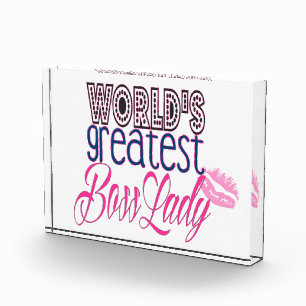 World's Greatest Boss Lady Award Gift Cute & Chic