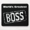 World's Greatest Boss Mouse Pads